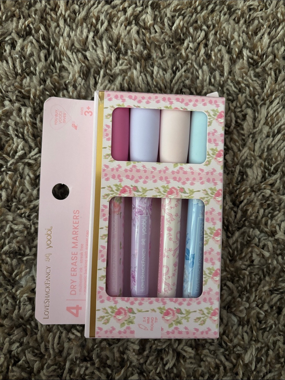 LoveShackFancy Pastel Multi-Color Dry Erase Markers